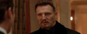 Liam Neeson as Ra' Al Ghul in Batman Begins (2005)...ranked as his 2nd best movie according to critics and audience