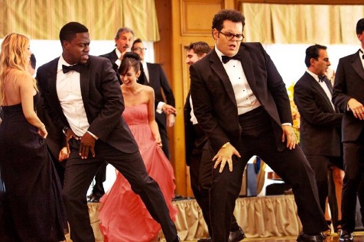 Kevin Hart and Josh Gad in 2015's The Wedding Ringer