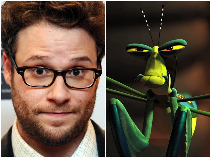 So far over a quarter of all Seth Rogen movies have been voice only roles.