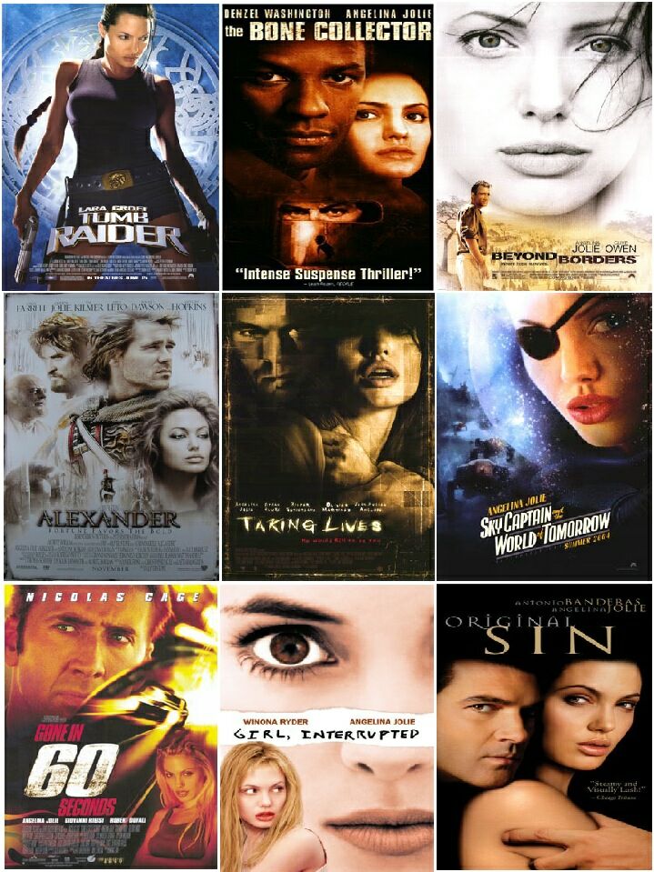 Angelina Jolie Movies List With Poster