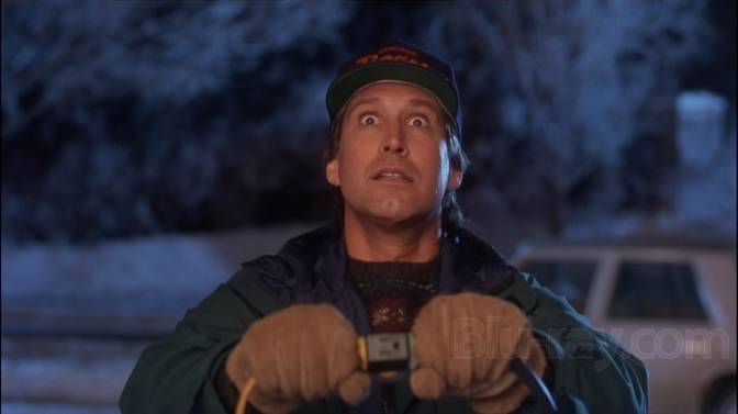 Chevy Chase in Christmas Vacation