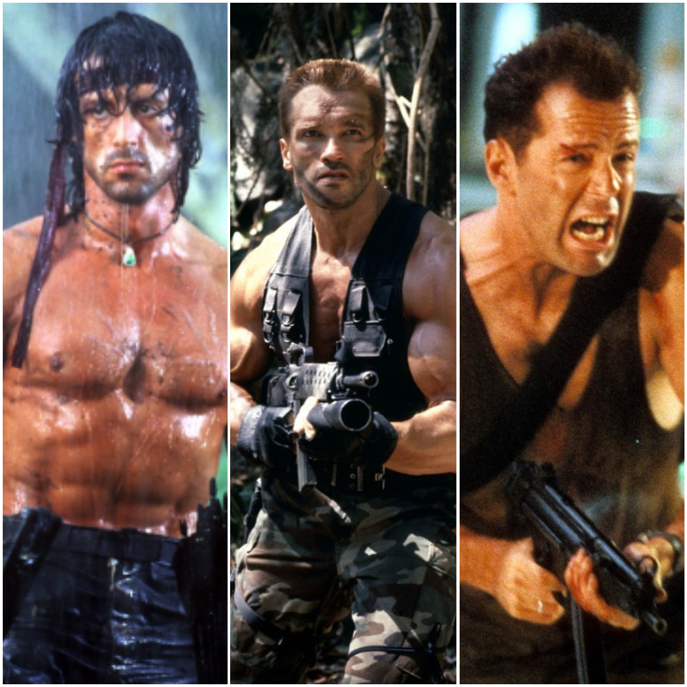 Sylvester Stallone Arnold Schwarzenegger Bruce Willis