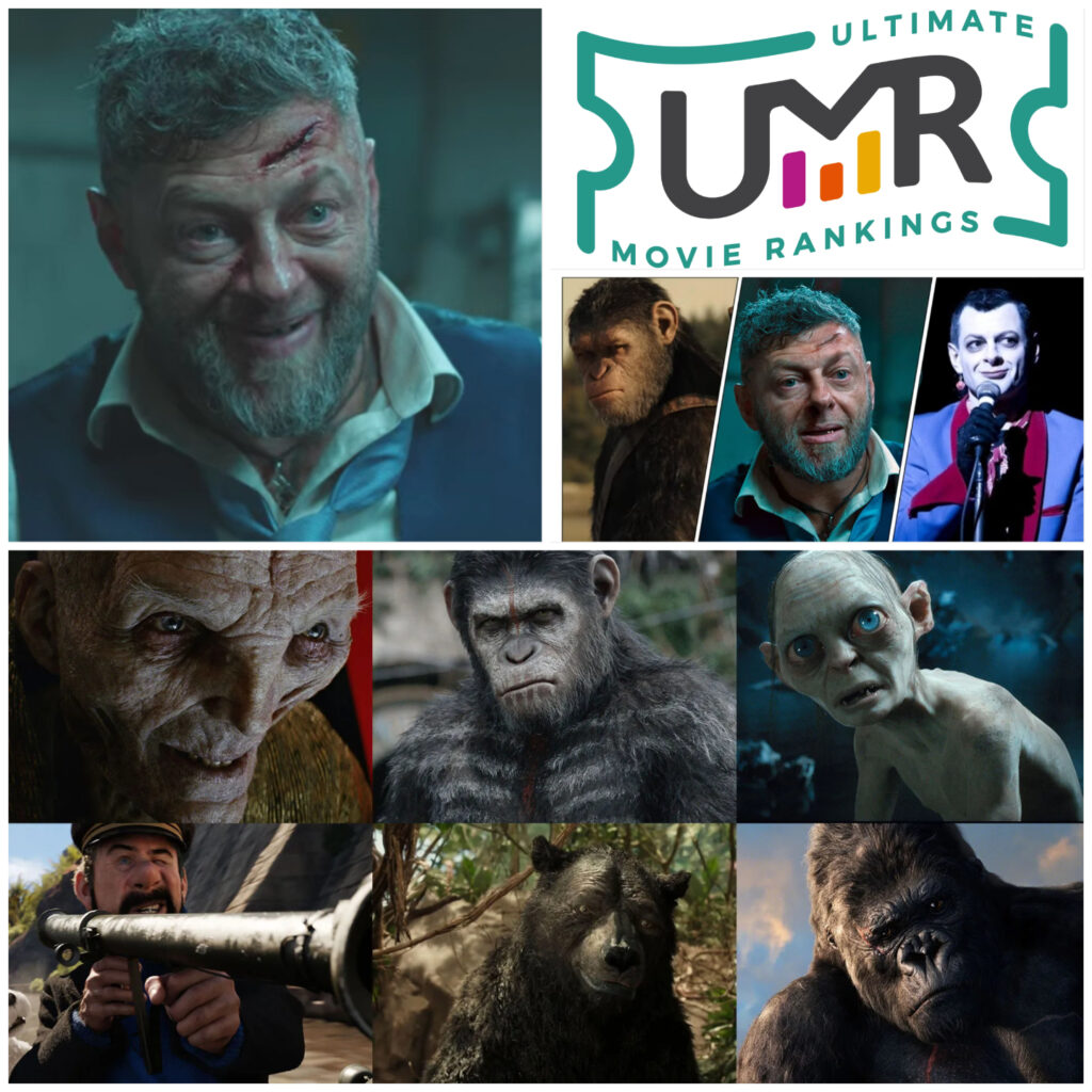 Andy Serkis Movies Ultimate Movie Rankings